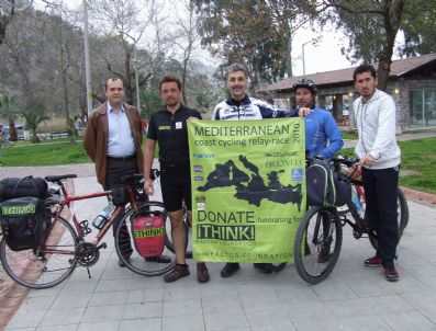CEBELITARıK - Bisikletiyle Akdeniz Turuna Çıkan Bulgar Dalyan'da