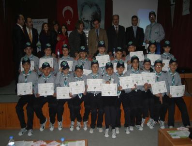 AHMET ZENBİLCİ - İklim İzcileri Projesine Katılan İzcilere Sertifika