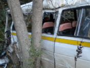 Kayseri'de öğrenci servisi kaza yaptı: 15 yaralı