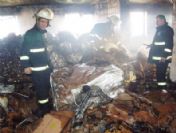 Konserve Fabrikasında Yangın