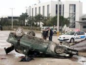 Üniversitelilerin Bulunduğu Otomobil Takla Attı: 1 Ölü, 4 Yaralı