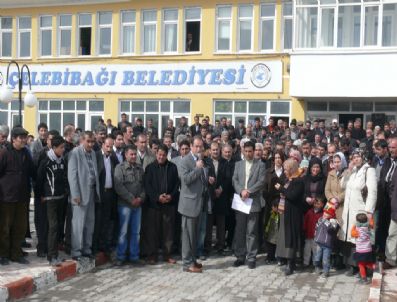 ÇELEBIBAĞı - Çelebibağı Belediyesi'ne Yapılan Saldırıya Kınama