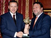 Erdoğan'a prestijli barış ödülü
