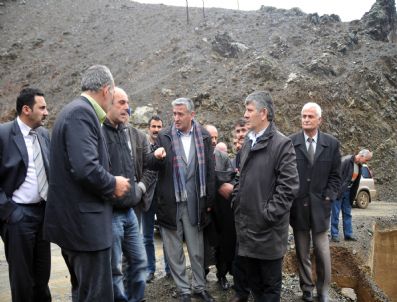 KOPUZ - Gümüşhane Milletvekili Aydın, Demirkapı Grup Köylerinde İncelemelerde Bulundu