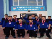Korkuteli'ne 5 Altın, 4 Gümüş Madalya