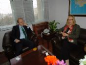 Avusturya'nın Ankara Büyükelçisi Gürer, Erzurum'da