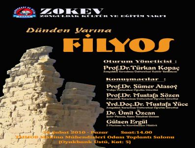 ÜMIT ÖZCAN - 'Dünden Bugüne Filyos' Konulu Panel Düzenlenecek