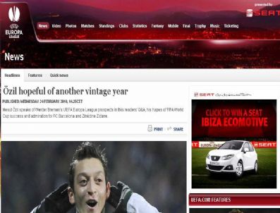 ZİNEDİNE ZİDANE - Mesut Özil, Türkiye Yerine Almanya'yı Tercih Ettiği İçin Çok Mutlu
