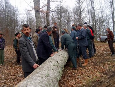 MAHMUT YıLMAZ - Orman Köylüsü Tatbikat Yaptı