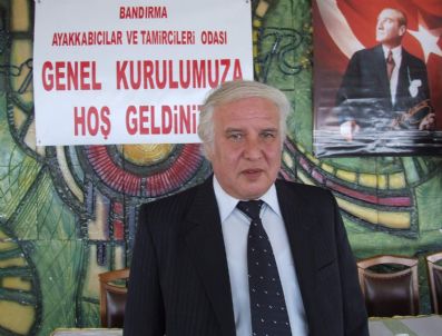 İSMAIL ŞENGÜL - Bandırma Ayakkabıcılar Odası'nda Taşçı Yeniden Başkan