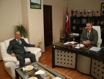 SÜLEYMAN DIŞLI - Emniyet Müdürü Bilkay, Başkan Dişli'yi Ziyaret Etti