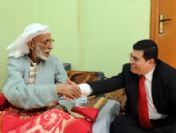 En Genç Belediye Başkanından En Yaşlı Adama Ziyaret