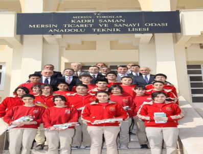 MERSIN TICARET VE SANAYI ODASı - Mtso'dan, Meslek Lisesi'ne Ziyaret
