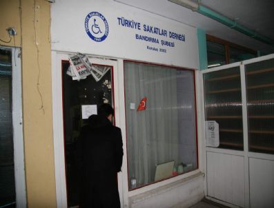 Bandırma Sakatlar Derneği Hizmet Veremiyor