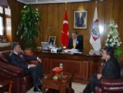 Kayseri Vergi Dairesi Başkanı Özkök'den Melikgazi Belediyesi'ne Ziyaret