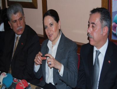AVNI DOĞAN - Mhp'li Akşener Kahramanmaraş'ta