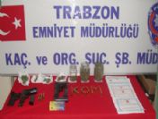 Trabzon'daki Çete Operasyonu'na 3 Tutuklama
