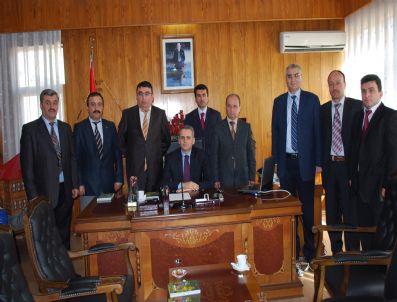 MEHMET FATIH ÇIÇEKLI - Zonguldak Yeniceliler Derneği'nden Ziyaret