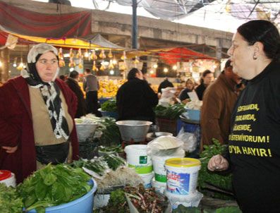 TEMA VAKFı - Doğaseverler Alışveriş Yaparak Gdo'lu Gıdalara Tepki Gösterdi