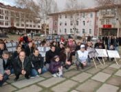 Tokat'ta Tekel İşçilerine Destek Eylemi