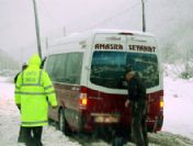 Bolu'da 40 köy yolu daha ulaşıma kapandı