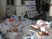 Şanlıurfa'da kaçak sigara ve uyuşturucu operasyonu