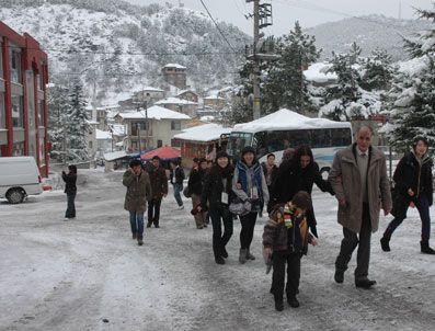 TAŞKESTI - Güney Koreliler Mudurnu'da