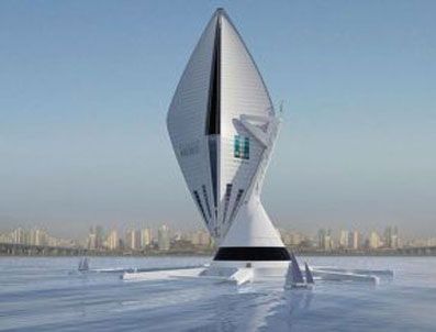 Havada uçabilen denizde yüzebilen ilginç hotel