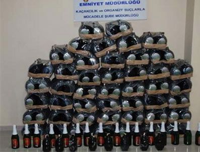 SULUCA - Tokat'ta sahte şarap operasyonu