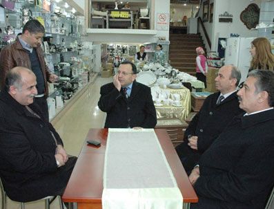 Malatya Valisi esnafı ziyaret etti