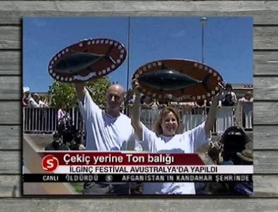 AMERIKAN DOLARı - Ton balığını en uzağa atma yarışı