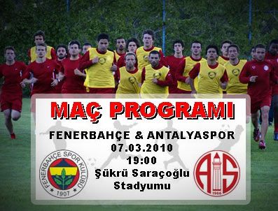 JEDINAK - Antalyaspor, Fenerbahçe Maçı Hazırlıklarına Başladı