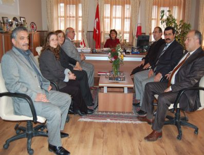İNCI VARINLI - Yozgat Türk Ocağından Bozok Üniversitesi Rektörü Varinli'ye Ziyaret