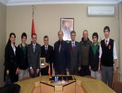 OSMAN EKŞI - Kdz. Ereğli Anadolu Lisesi Basketbol Takımından Ziyaretler