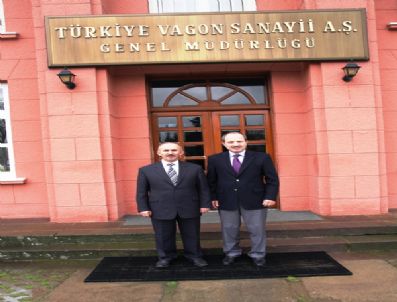 AKıN YıLMAZ - Kaymakam Yılmaz Tüvasaş'ı Ziyaret Etti