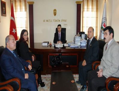 TURHAN AYVAZ - Add Kilis Şubesi Vali Ayvaz'ı Ziyaret Etti