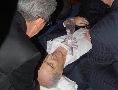 DIBACE - Ünlü işadamı toplantıda yere yığıldı