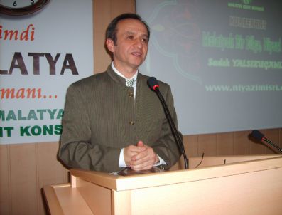 SADıK YALSıZUÇANLAR - 'Malatyalı Bir Bilge, Niyazi Mısri' Konulu Konferans Verildi