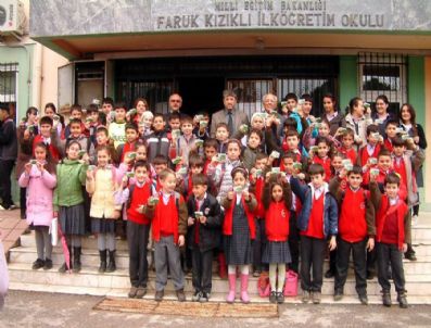 Burhaniye'de Öğrencilerin Tema Sevinci