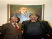 Hamdi Alkan'dan Başkan Büyükerşen'e Ziyaret