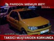 Taksici müşterilerden korkunca polisi ayağa kaldırdı