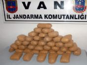 Tandır Evinde 28 Kilo Toz Esrar Ele Geçirdi