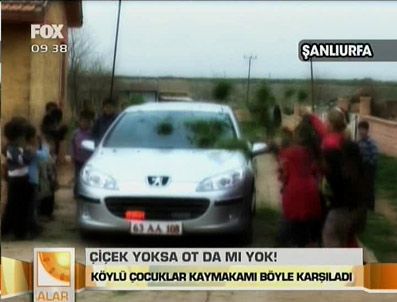 ERDOĞAN KANYıLMAZ - Kaymakamı ot atarak karşıladılar