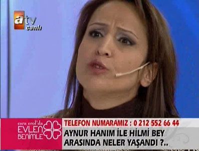 ESRA EROL - Evlen Benimle'de mal kavgası