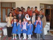 İzciler Şehit Ailelerini Ziyaret Etti