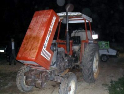 Ceylanpınar'da Çalıntı Traktör Bulundu