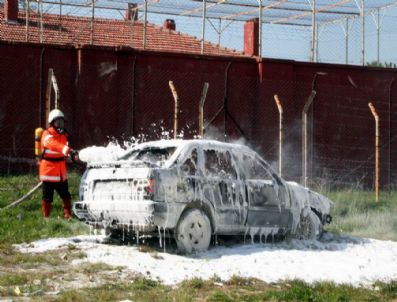 Mahallede Yangın Paniği