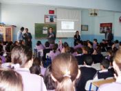 Öğrencilere atık pil ve atık yağ eğitim semineri