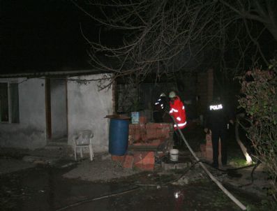 Ortaca'da Ev Yangını