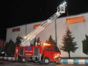 Çorlu'da Tekstil Fabrikasının Deposunda Yangın